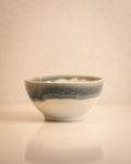 Chawan (mino yaki) - hvít & grá