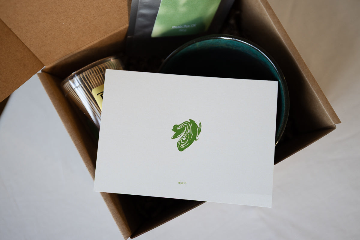 "The Matcha Moment" sett - Svart