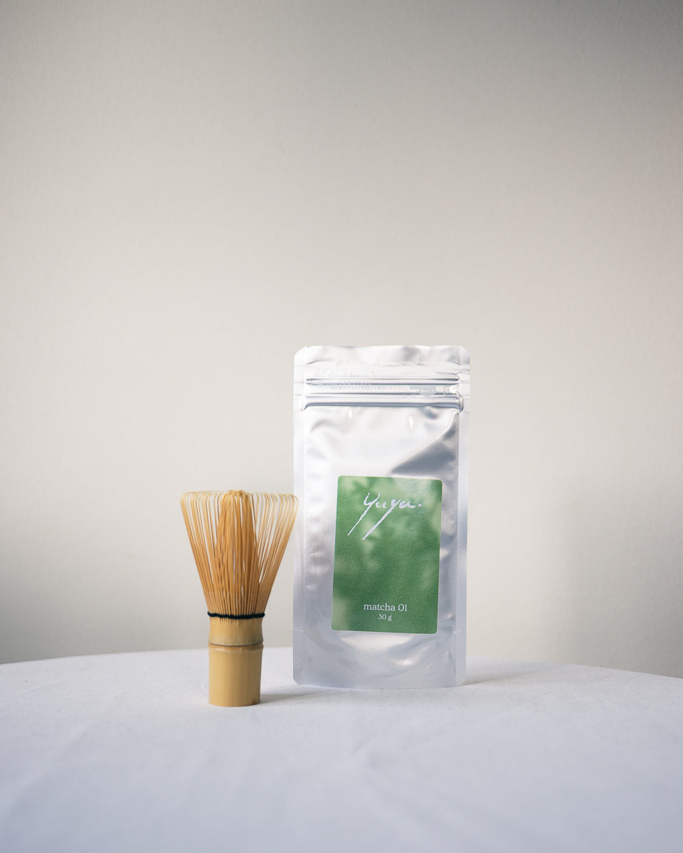 Matcha 01 + bambuspískur - byrjendasett