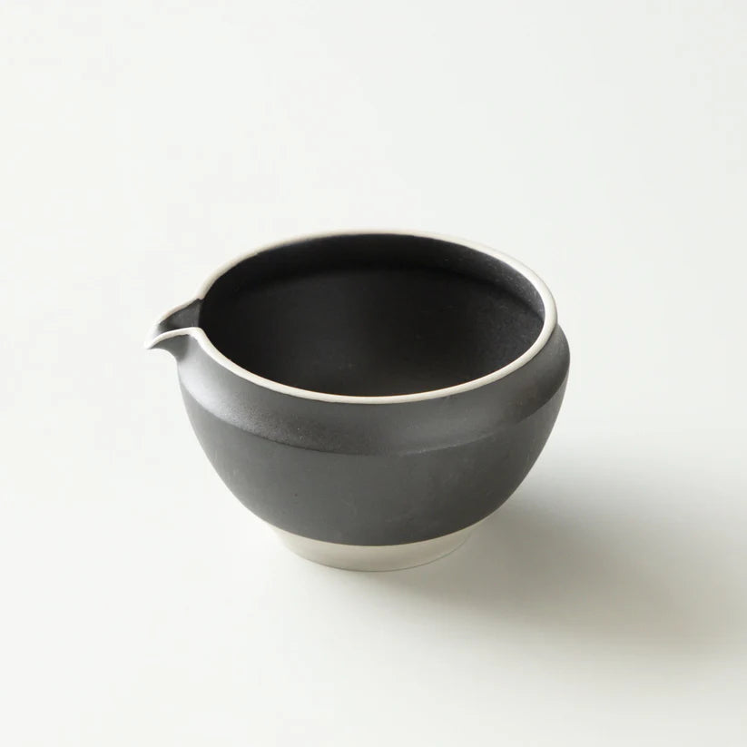 Origami Katakuchi Matcha Bowl Classic - Akatsuki Black