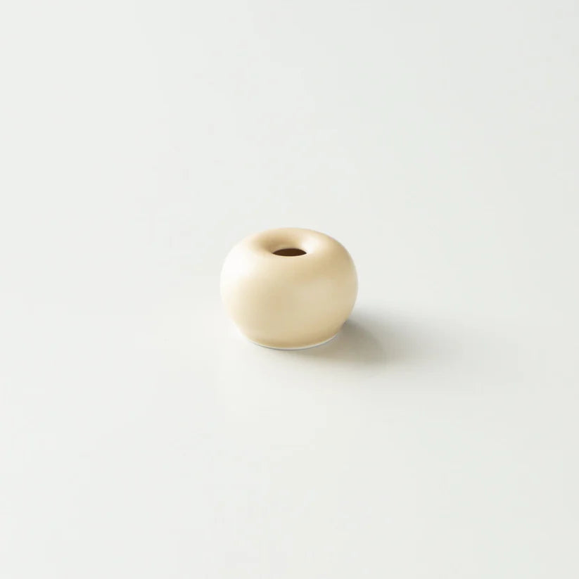 Origami Matcha Whisk Stand - Matte Beige