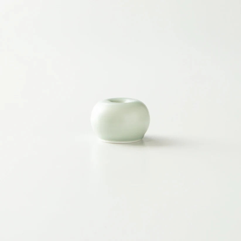 Origami Matcha Whisk Stand - Matte Green