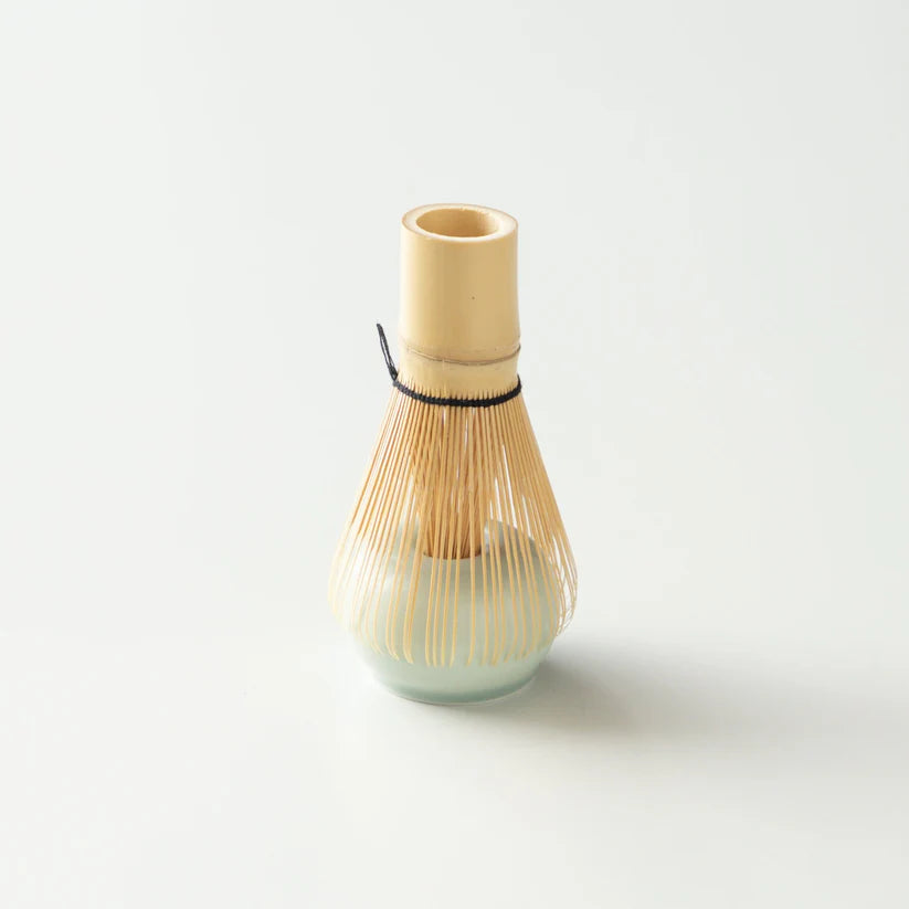 Origami Matcha Whisk Stand - Matte Green