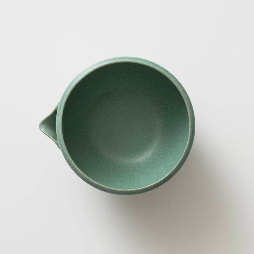 Origami Katakuchi Matcha Bowl - Take Green