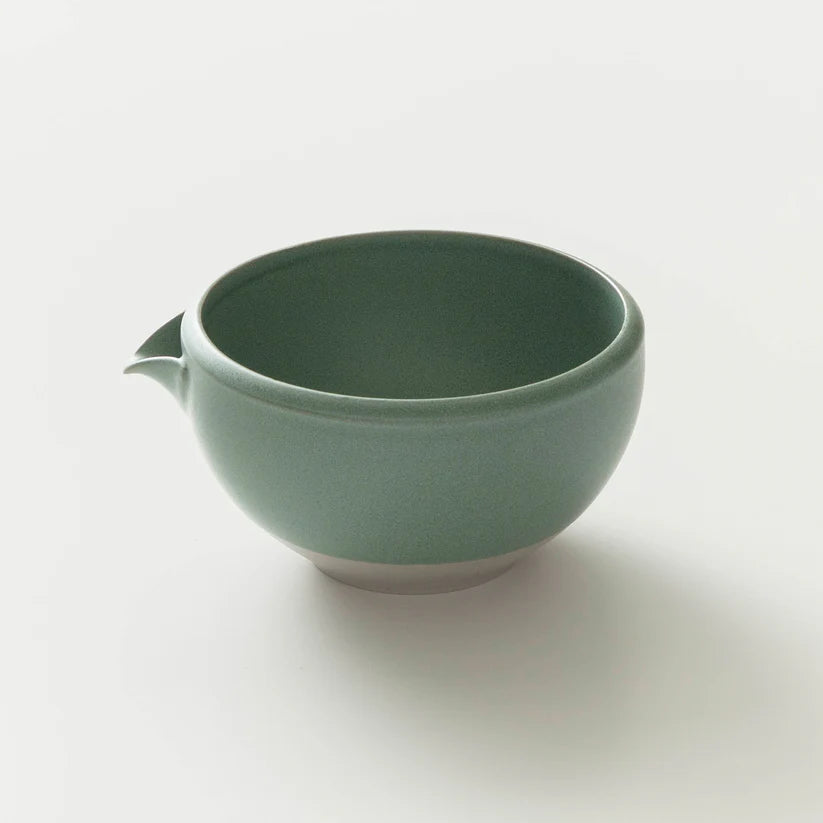 Origami Katakuchi Matcha Bowl - Take Green
