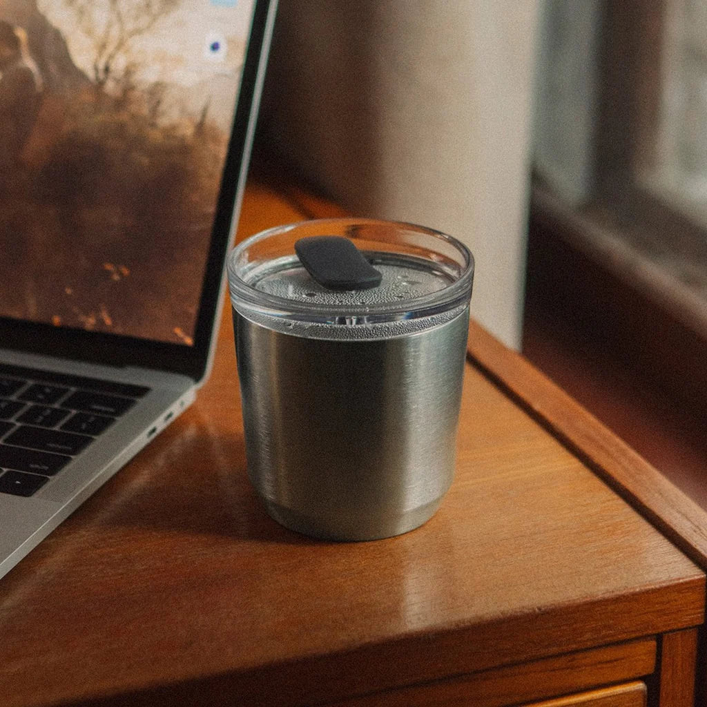 TO GO TUMBLER 240ml með loki - stainless steel